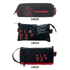 Estojo Escolar Esportivo 20x6,5cm Flamengo Xeryus