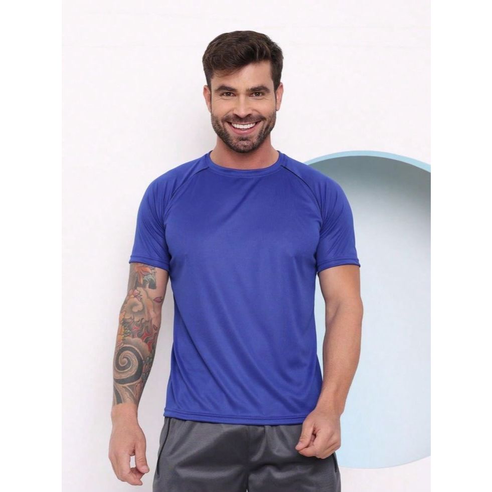 3 Camisetas Dry Fit Masculina - Casual - Treino - Academia - Esportes - Exercícios - Corrida