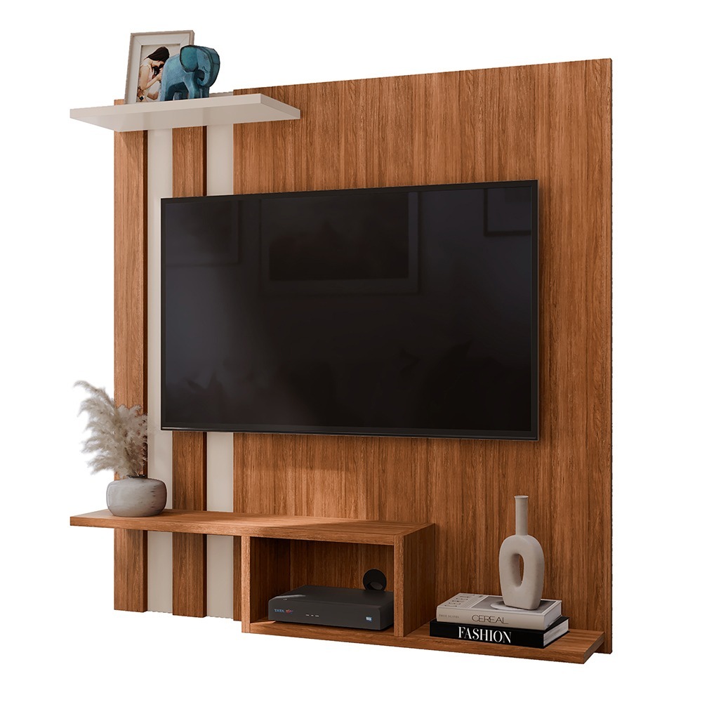 Painel Suspenso Home TV Até 32 Polegadas Nichos Prateleira em Oferta na Shopee