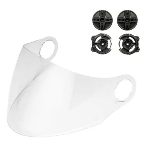 Viseira Cristal Agv Blade Fw3 X Open + Reparo Lateral Aberto em Oferta na Shopee