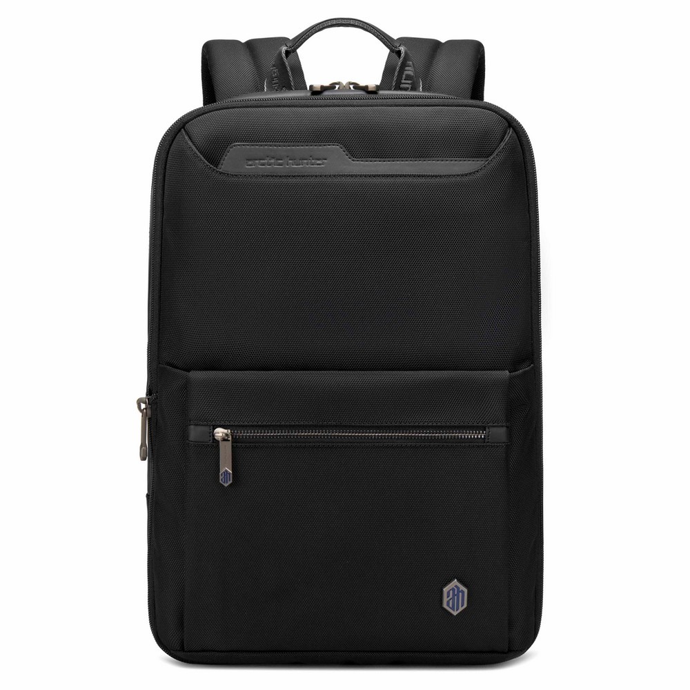 Mochila Executiva Expansiva Antifurto Notebook 15.6 Preta Trabalho