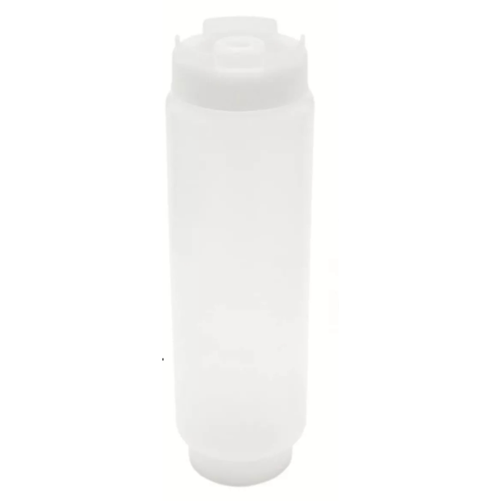 Bisnaga Invertida Molhos Mecanismo Tipo Fifo 590ml - Bisnaga de Molho para Restaurante e Lanchonete