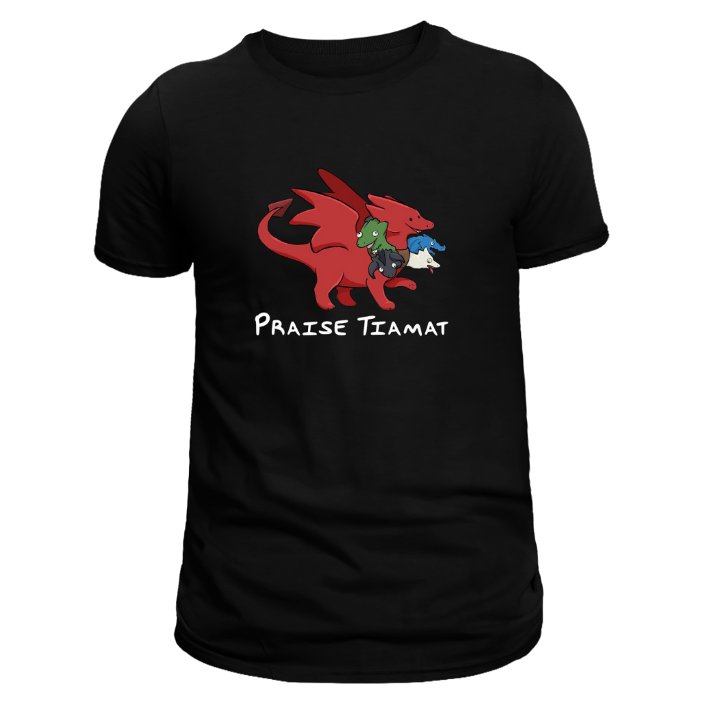 Camisa, Camiseta, Dungeons Dragon, Priase  Tiamat, 100% Algodão, Envio Rápido.
