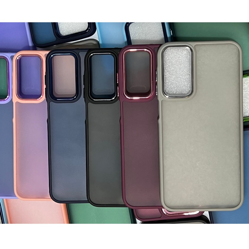 Kit Capa Space + Pelicula Ceramica para  Samsung Galaxy A32 4G Ou apenas Capinha Acrilico fosco em Oferta na Shopee