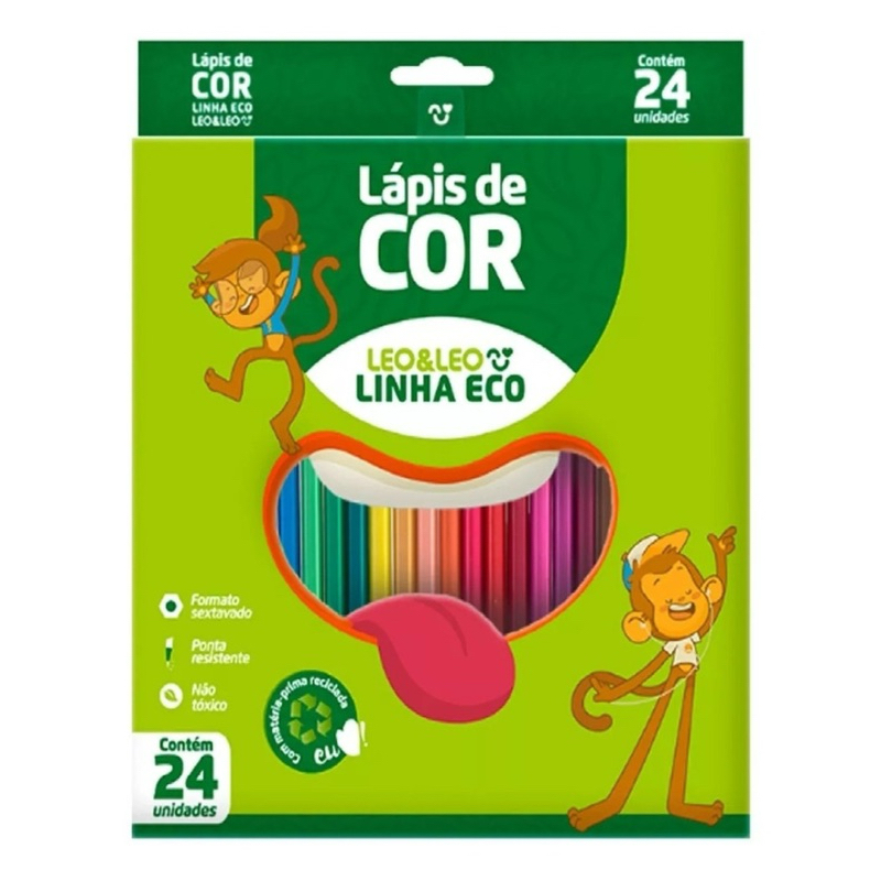 Lápis de Cor 24 cores Faber-Castell