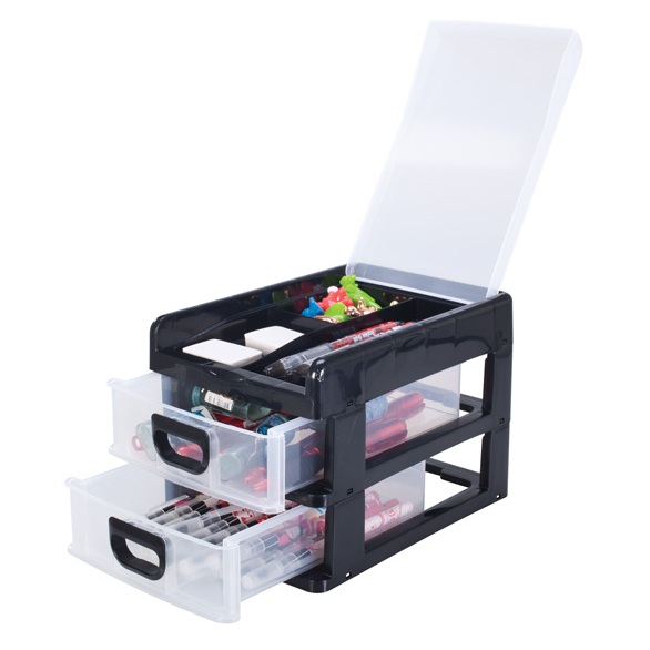 GAVETEIRO ORGANIZADOR DE MESA  MINI PORTA TUDO  MULTIUSO 2 GAVETAS E 3 GAVETAS MONTE LIBANO