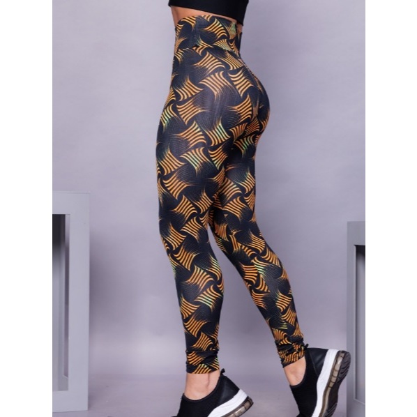 Calça Legging Feminina Tie Dye Levanta Bumbum Academia Fitness Oferta Relampago