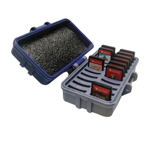 Suporte Case para Jogos Card e SD Nintendo Switch - 20 Jogos