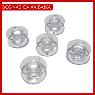 Kit 30 Bobinas Caixa Baixa para Máquina de Costura em Oferta na Shopee