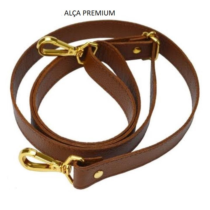 Alça PREMIUM Tiracolo Com Regulagem Couro Ecológico.