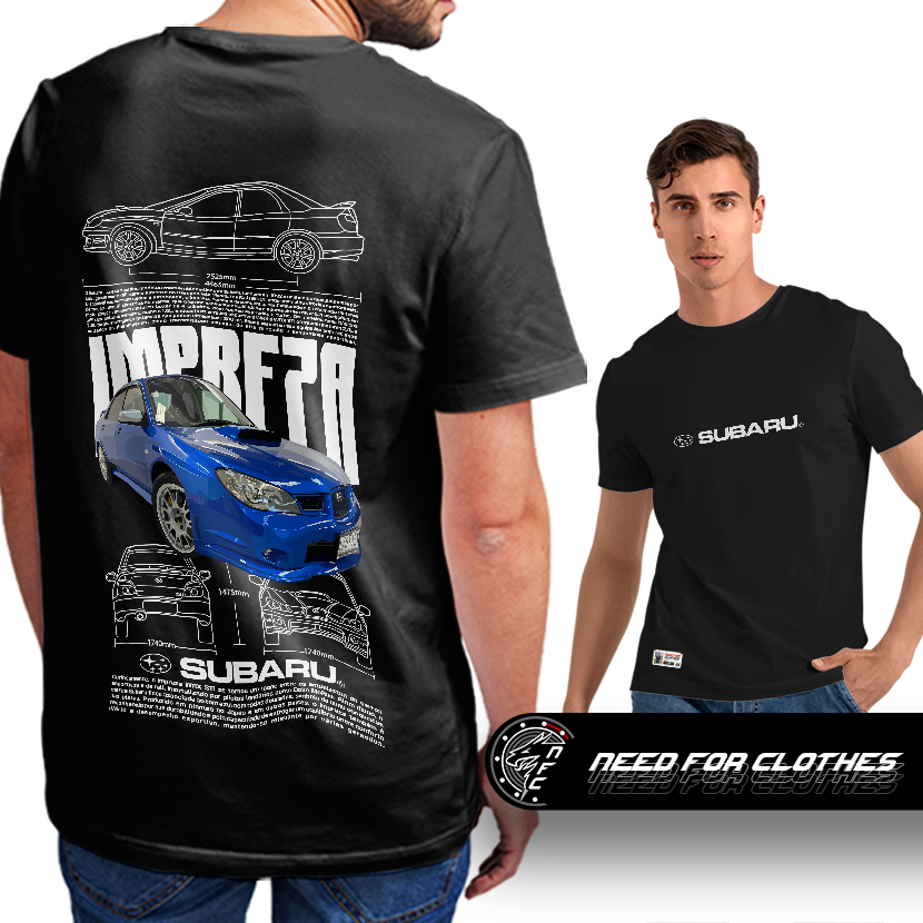 Camiseta Subaru Impreza WRX STI 2006, Rally AWD, Boxer Turbo, JDM, Lenda do WRC