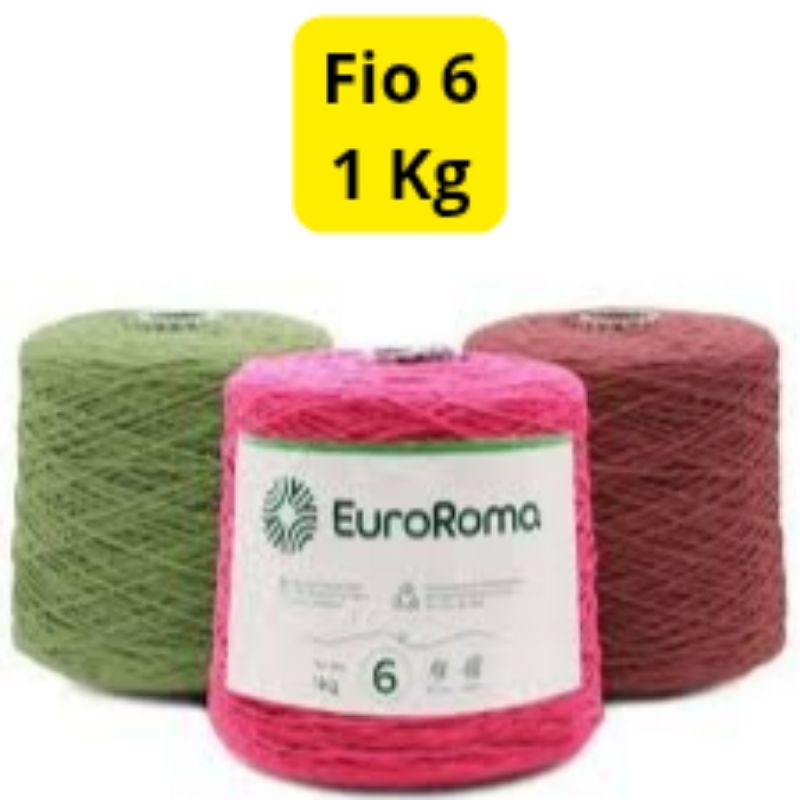 Barbante Euroroma Nº 6 - 1Kg