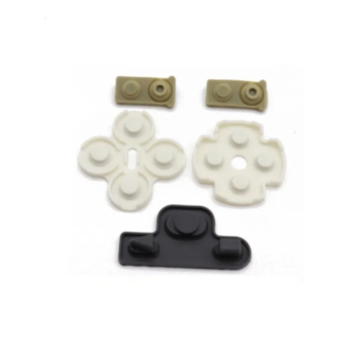 02 Kits Borracha Reparo Controle Wireless Dualshock 3 Ps3