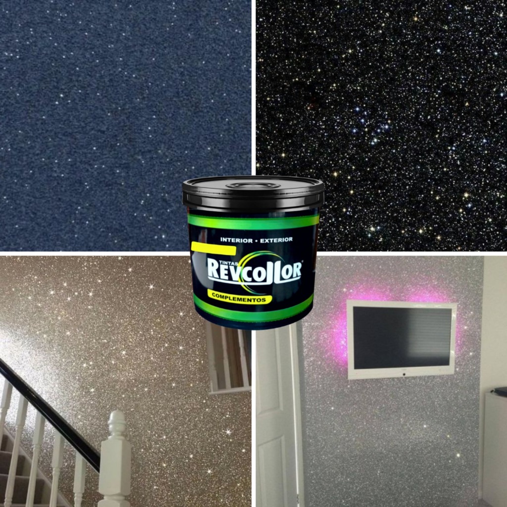 Efeito Glitter Estrelado Verniz Incolor Pedras Natural 3,6 L em Oferta na Shopee