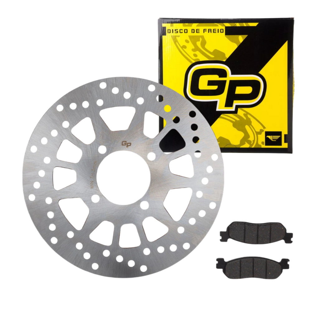 Disco De Freio Dianteiro Com Pastilha Gp7 Yamaha Neo 115 2004 A 2013 em Oferta na Shopee