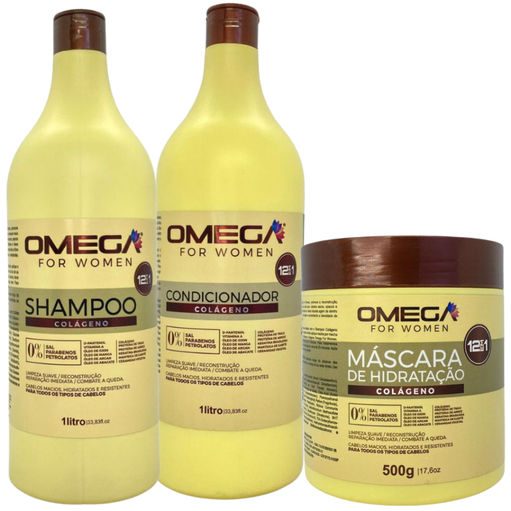 Máscara Colágeno 500g Ômega Hair: Onde Comprar | BuscaProdutos