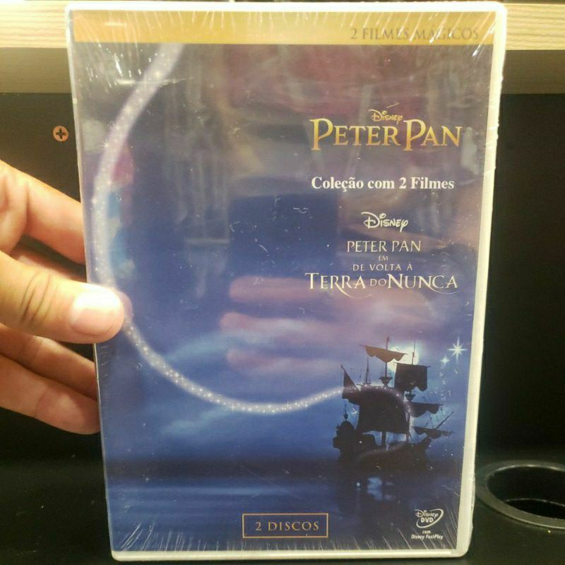 PETER PAN: COLEÇÃO COM 2 FILMES - DVD LACRADO