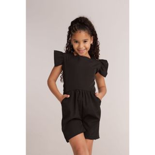 Macacão macaquinho infantil e juvenil estiloso para crianças e adolescentes em Oferta na Shopee