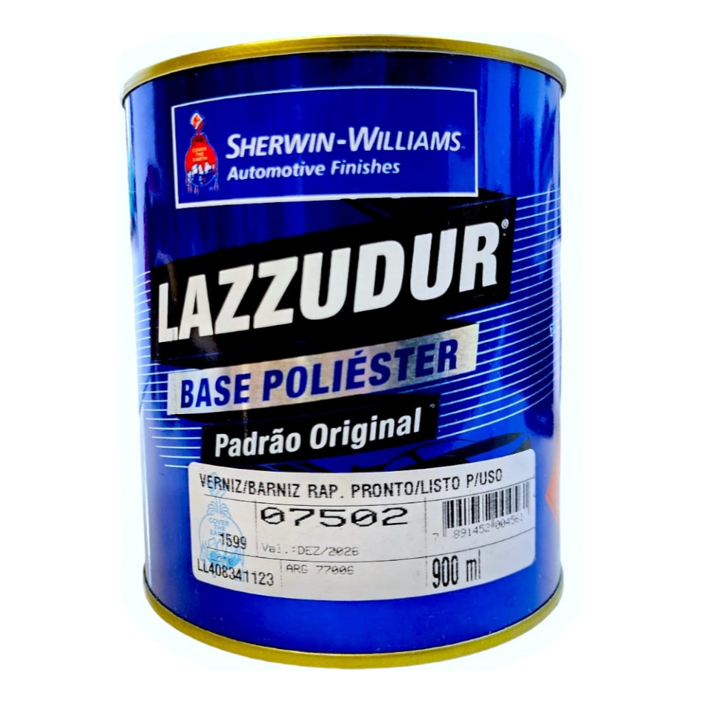 Verniz Automotivo Pronto Para Uso 07502 900ml Lazzuril em Oferta na Shopee