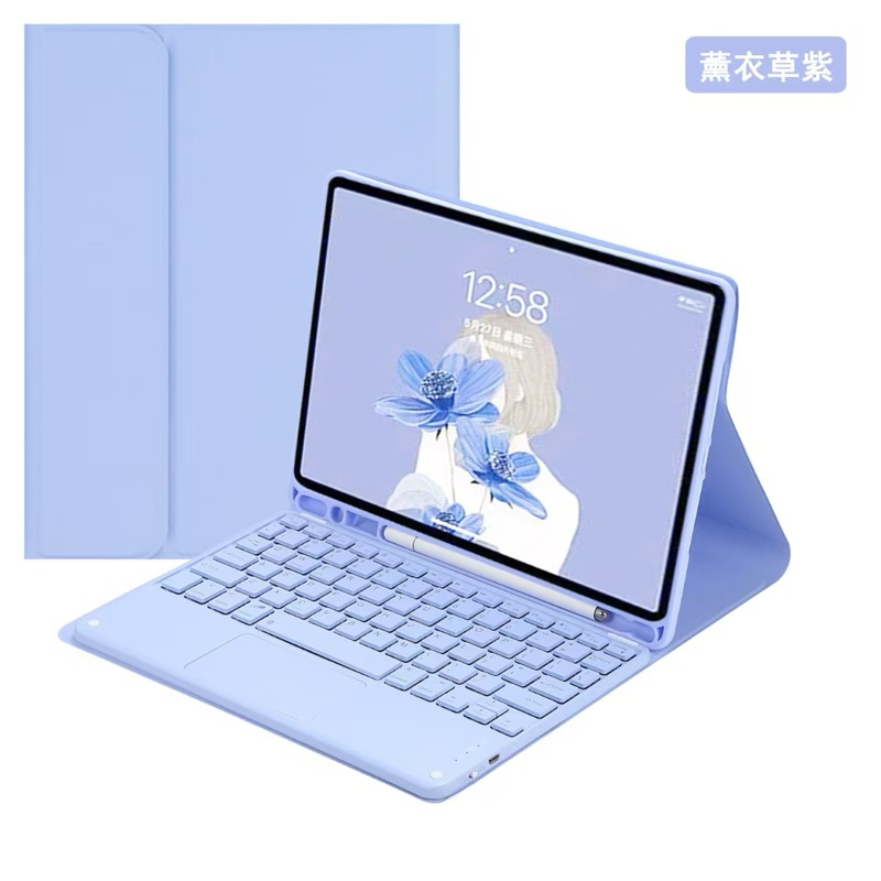Case Para iPad Com Teclado Bluetooth Touch Pro ipad 10th 10.9 ipad pro11 Air 4 5  ipad 10.2 7/8/9th