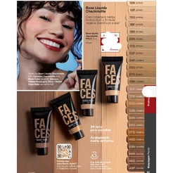 Base Líquida Checkmate Faces 20ml Natura