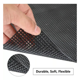 Tela Preta Estrutura Para Bolsa de Crochê - Malha Chenille Para Artesanatos - 42 X 60 CM em Oferta na Shopee