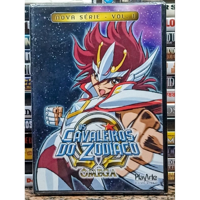 DVD Os Cavaleiros Do Zodíaco - Ômega Vol. 1 - ORIGINAL Playarte - Animação / Aventura - Novo Lacrado