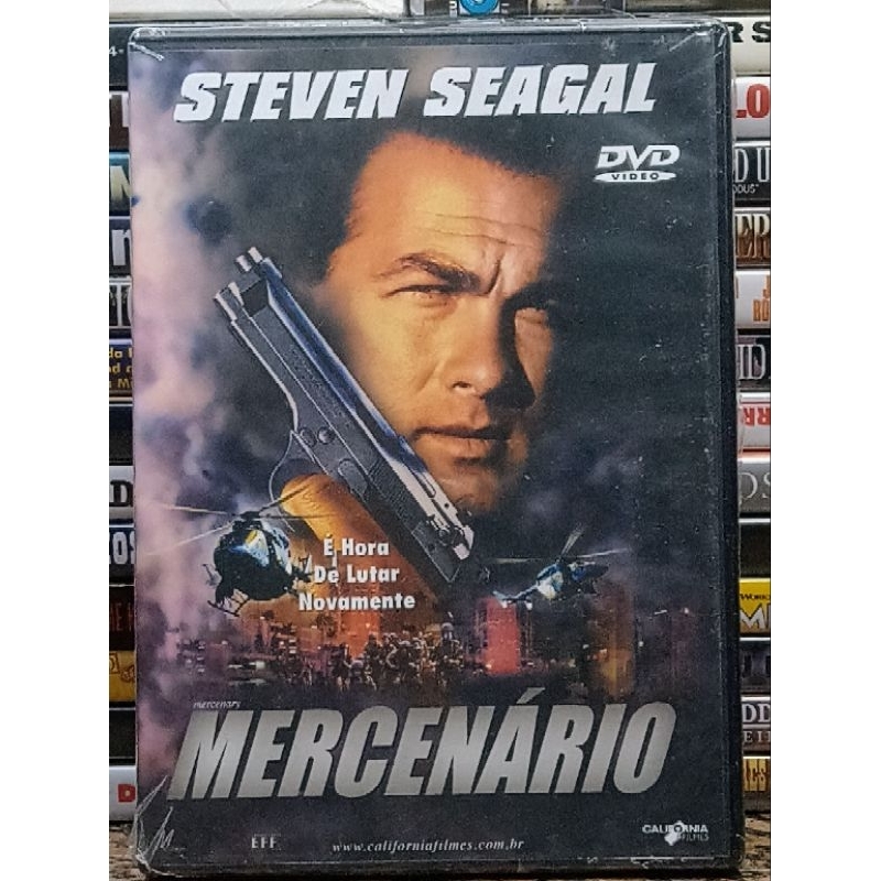 DVD Mercenário - Edição ORIGINAL - Steven Seagal - Ação / Drama / Suspense - Novo Lacrado em Oferta na Shopee