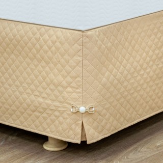 Saia box Matelado ultrassônico com pingentes para cama solteiro/casal/queen/king em Oferta na Shopee