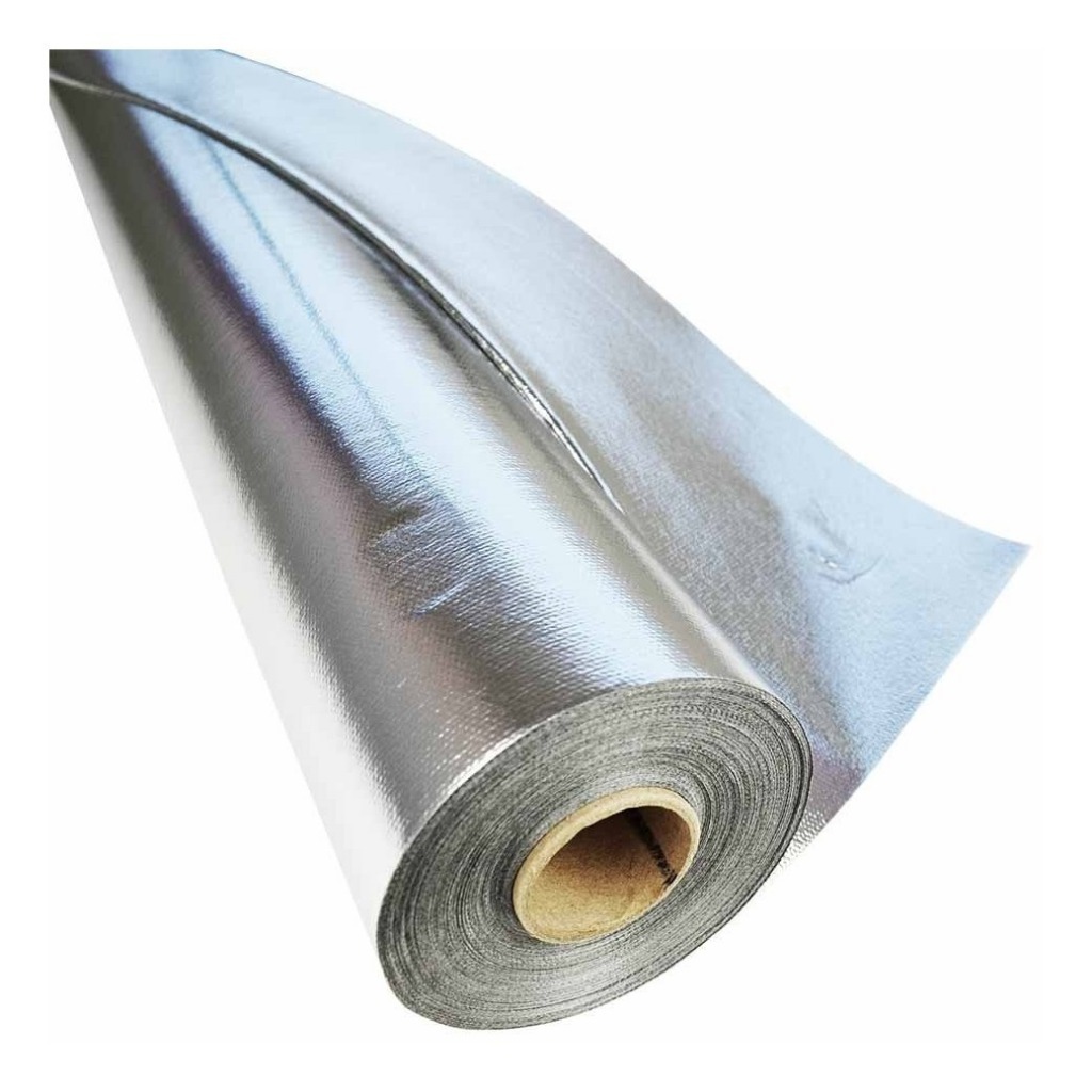 Manta Termica Telhado de Sub Cobertura uma face -Tecmanta Foil Aplicação Caibros e Forro Interna