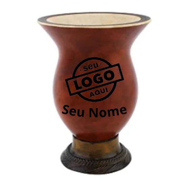 Cuia Mate Terere Purungo Personalizada com sua logo