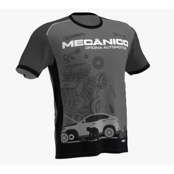 Camisa camiseta Uniforme Oficina Mecanica
