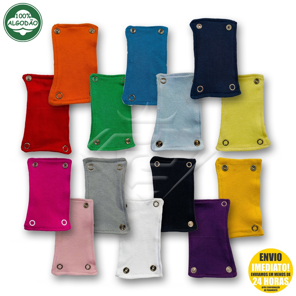 Extensor de Body Bebê - Alongador para Roupinhas - Diversas Cores