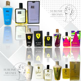 Kit creme hidratante + perfume 100 ml base a óleo lacrados em Oferta na Shopee