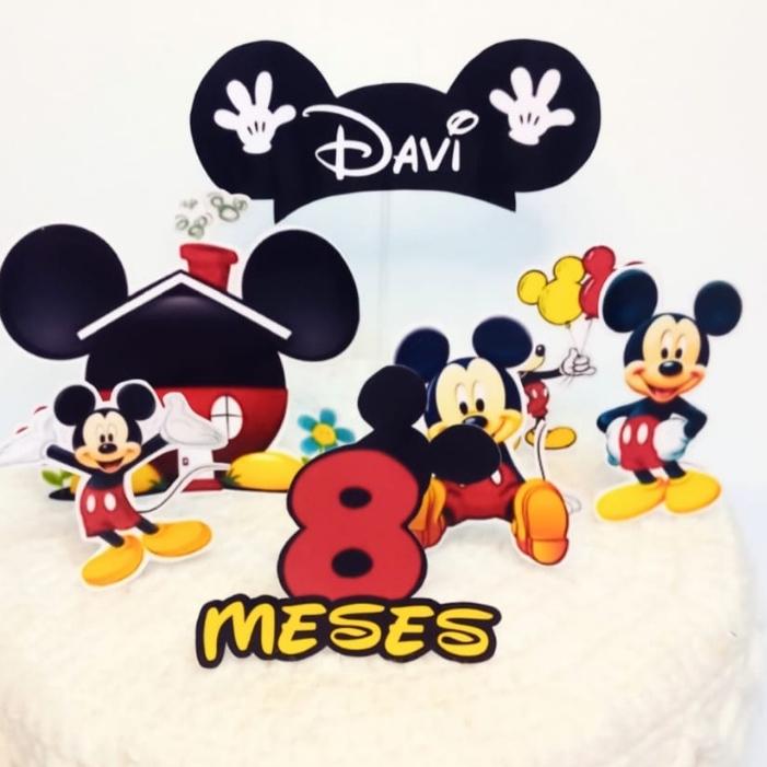 Topper de Bolo Mickey: Guia e Onde Comprar | BuscaProdutos
