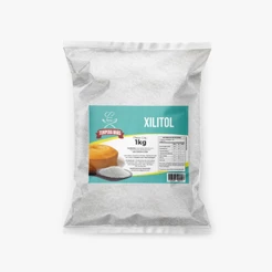 Adoçante Crystal Xilitol Xylitol Refinado Tempera Brás Natural Puro