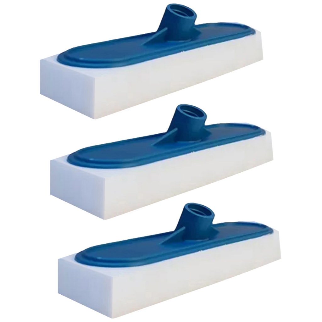 kit 3 Esfregão para Limpar Piso ESPONJA MÁGICA - Ideal Porcelanato Brilhando
