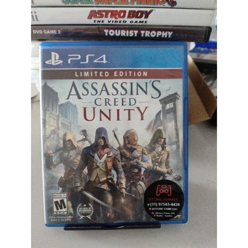 Leia o anúncio por gentileza Jogo para PS4 Usado Assassins Creed Unity