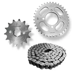 Kit Relação Transmissão Completo Aço-1045 Modelo Sundown Web 100 04/14 Todas