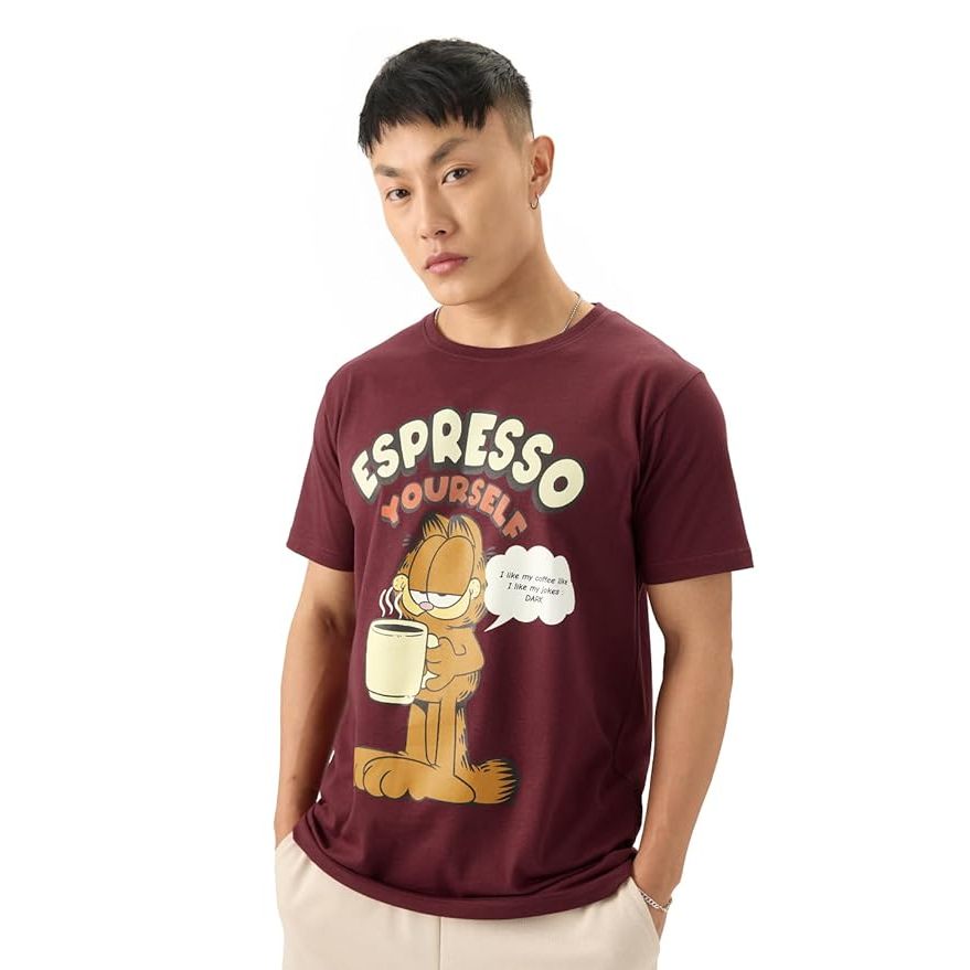 Camiseta AfterSoul | Plus Size | 100% Algodão | Streetwear Vintage Com Garfield | Unissex