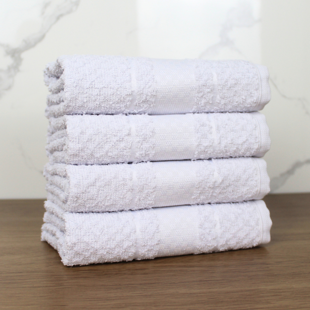 Kit 3 Pano de Prato Copa Malta Gourmet Branco 100% Algodão Alta Absorção Felpuda 370g/m²