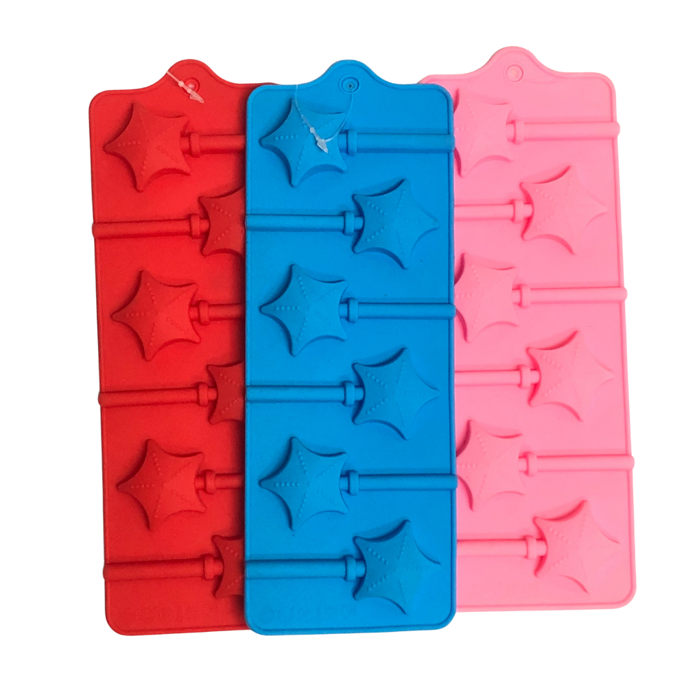 Molde Forma Silicone Pirulito De Chocolate Biscuit Pascoa em Oferta na Shopee