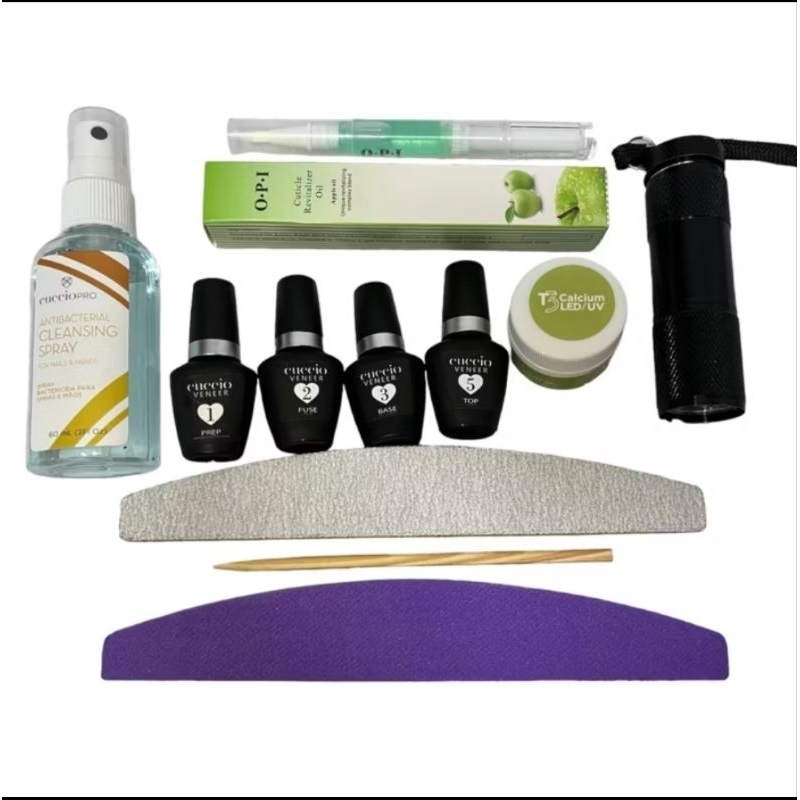 mini kit Blindagem Cuccio 4 pasos+ lanterna led