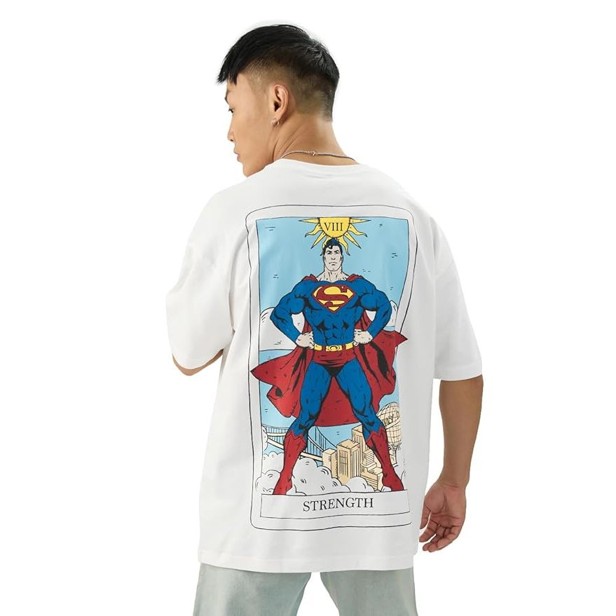 Camiseta Streetwear AfterSoul Superman | DC Comics | Geek | Plus Size | 100% Algodão |  Unissex |