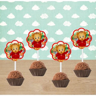 TOPPER PARA DOCINHOS - DANIEL TIGRE em Oferta na Shopee