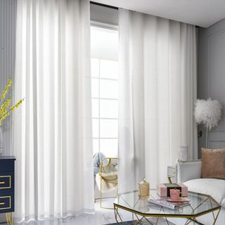 CORTINA DE LINHO TRILHO SUIÇO TODOS TAMANHOS E CORES SEM FORRO em Oferta na Shopee