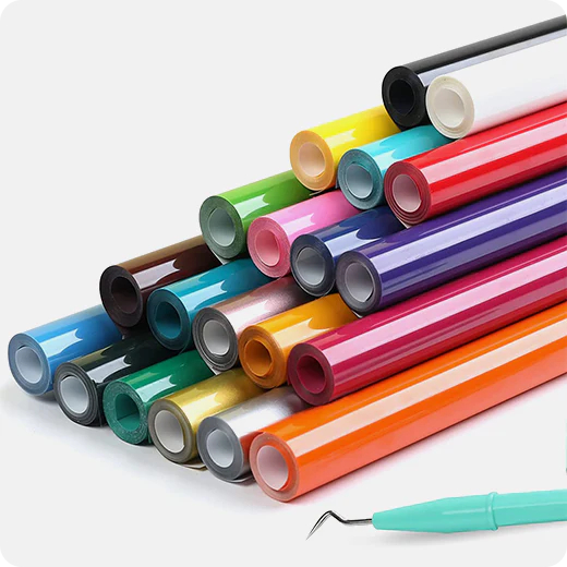 Vinil Transfer Metalizado Termocolante Plotter Recorte Silhouette 48x100cm em Oferta na Shopee