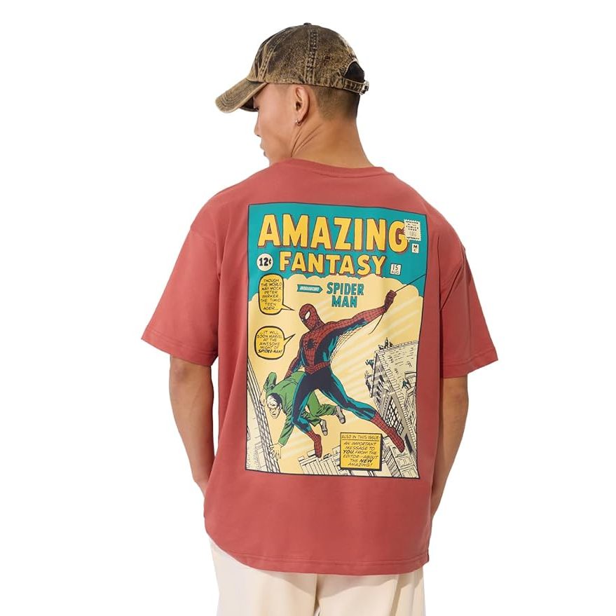 Camiseta Streetwear AfterSoul | Spider Man | Amazing Fantasy | Marvel | Plus Size | 100% Algodão |