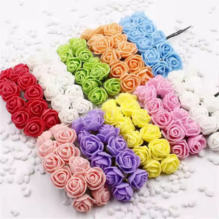 Kit com 72 Mini Rosinhas de E.V.A. Para Decoração Artesanato em Oferta na Shopee
