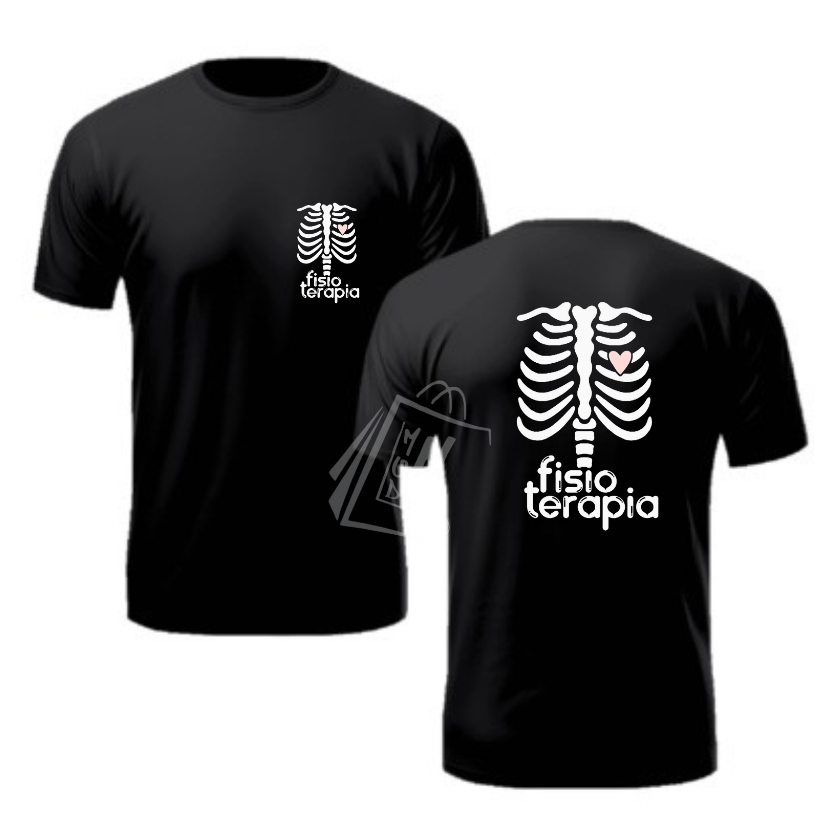Camisa Masculina Curso Fisioterapia Camiseta Curso Universidade